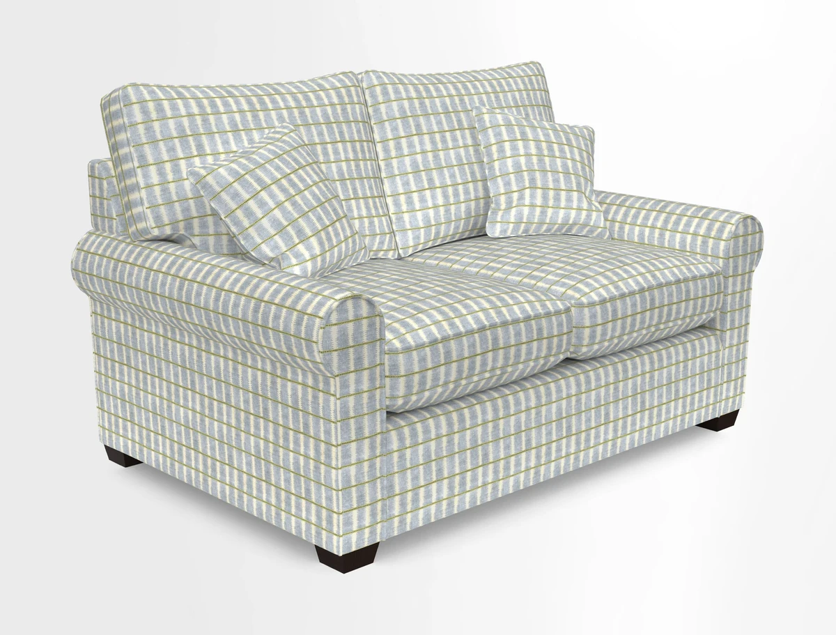Bignor 3 Seater Sofa in V&A Drawn From Nature Oak Tree Gold. Loose cover option available
