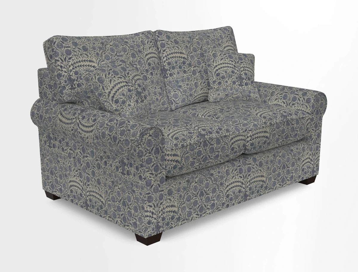 Bignor 3 Seater Sofa in V&A Drawn From Nature Oak Tree Gold. Loose cover option available