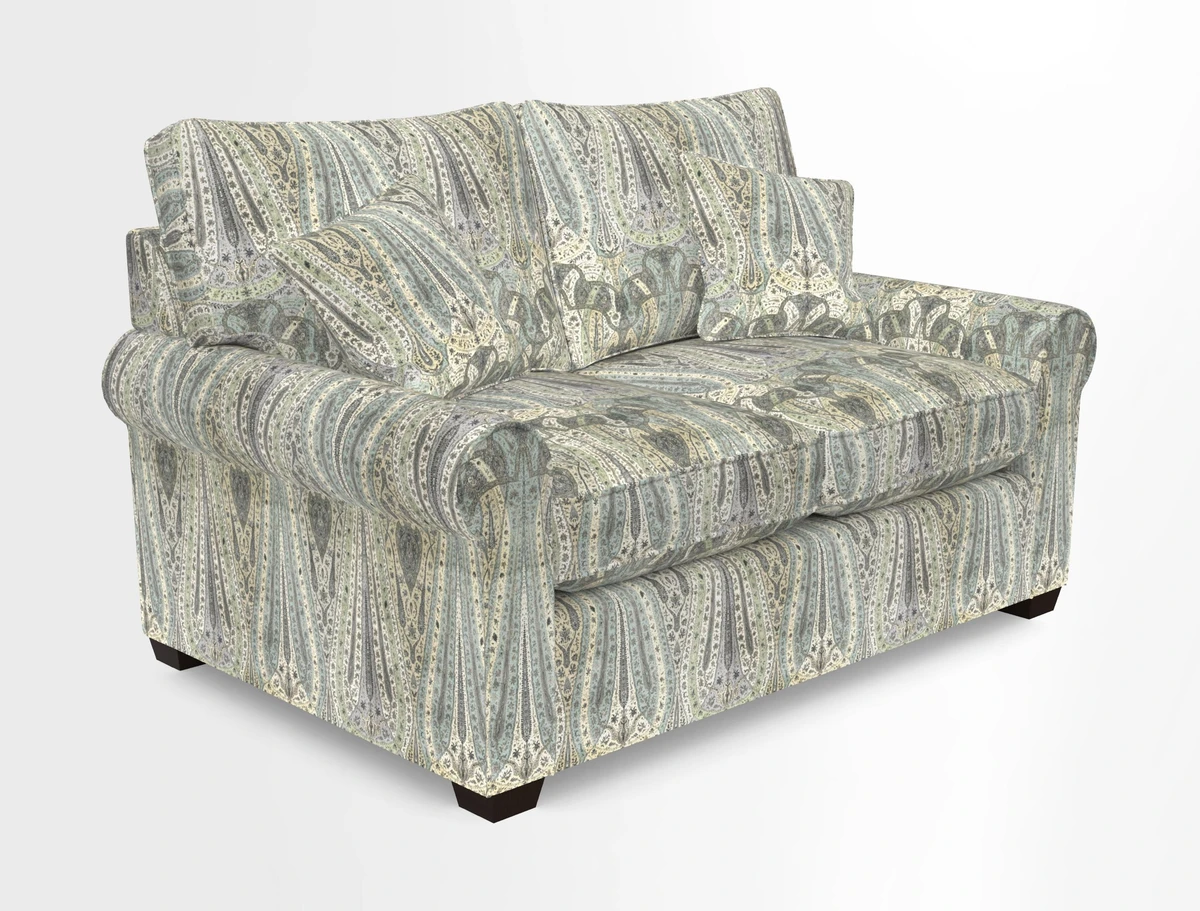 Bignor 3 Seater Sofa in V&A Drawn From Nature Oak Tree Gold. Loose cover option available