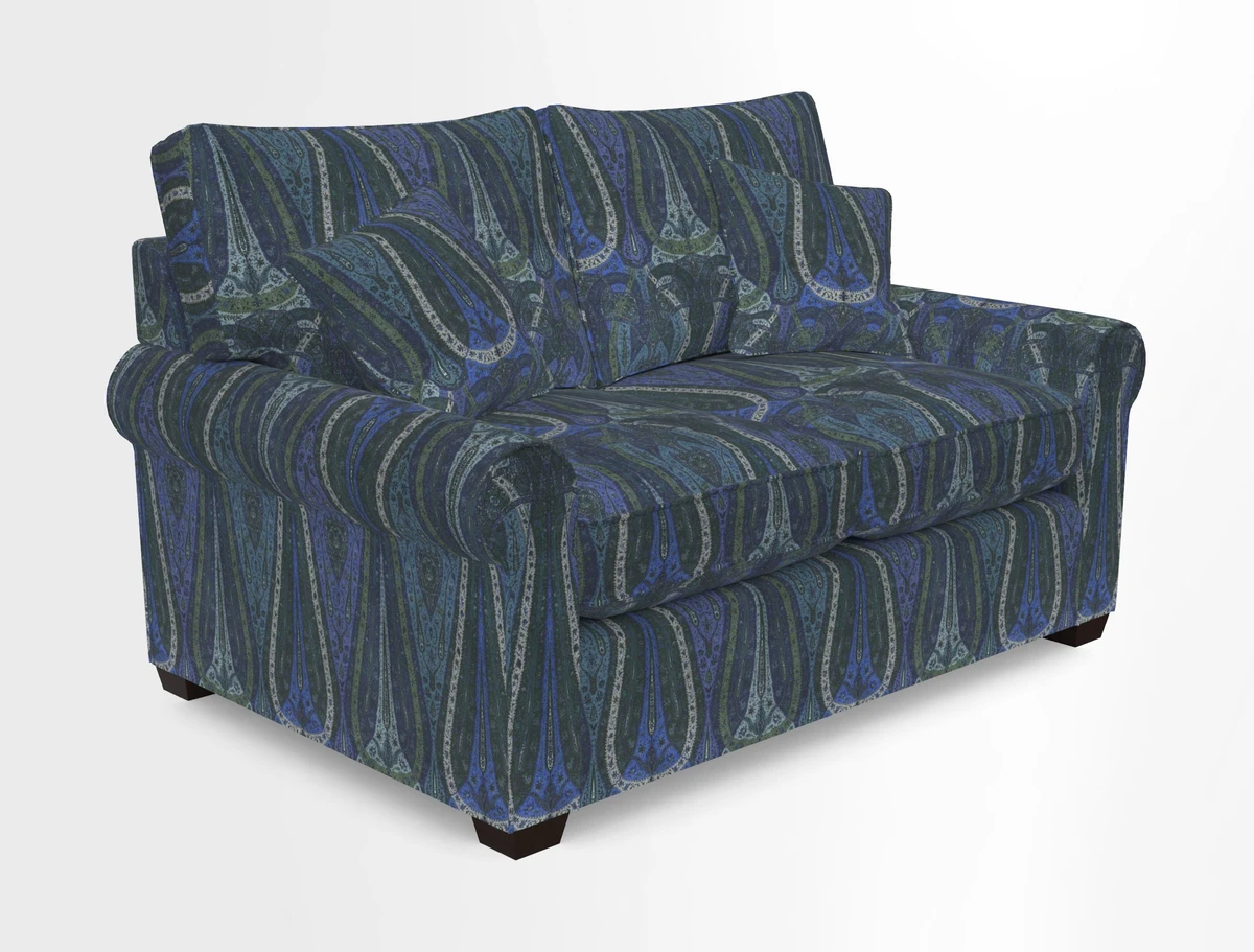 Bignor 3 Seater Sofa in V&A Drawn From Nature Oak Tree Gold. Loose cover option available