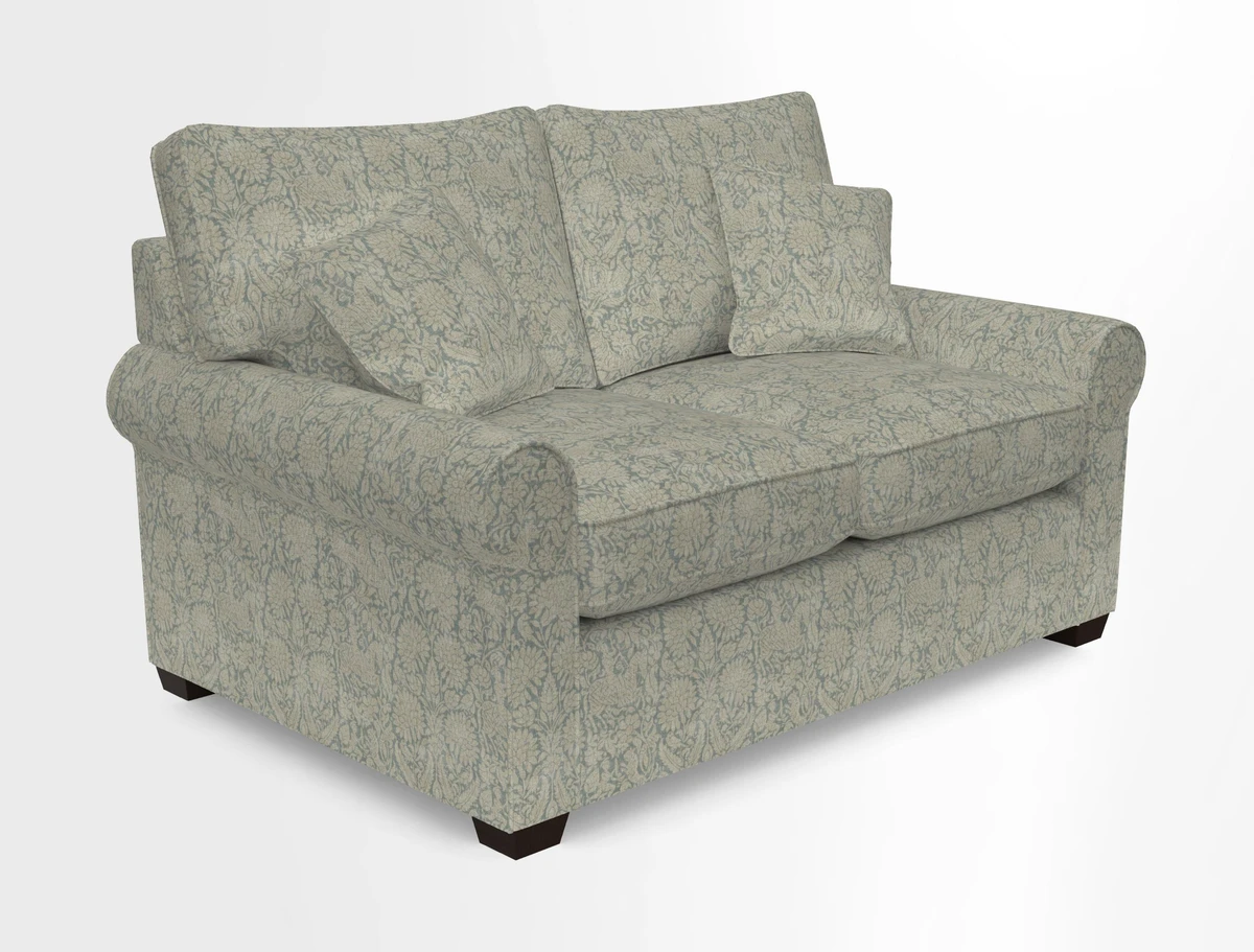 Bignor 3 Seater Sofa in V&A Drawn From Nature Oak Tree Gold. Loose cover option available