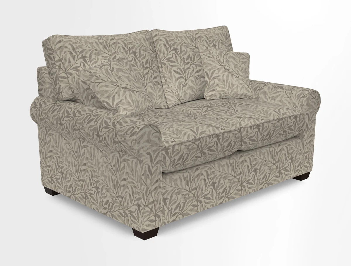 Bignor 3 Seater Sofa in V&A Drawn From Nature Oak Tree Gold. Loose cover option available