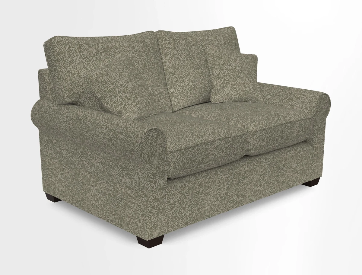 Bignor 3 Seater Sofa in V&A Drawn From Nature Oak Tree Gold. Loose cover option available