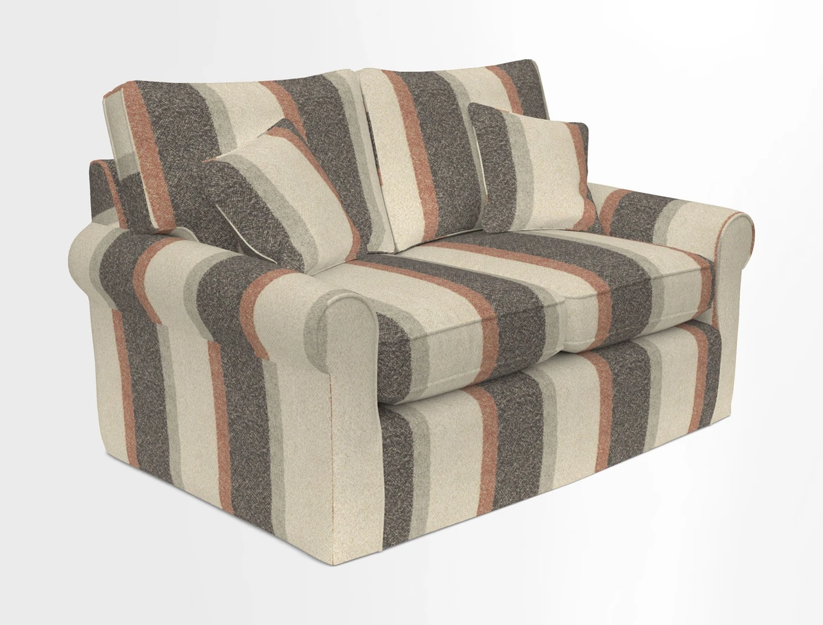Bignor 3 Seater Sofa in V&A Drawn From Nature Oak Tree Gold. Loose cover option available