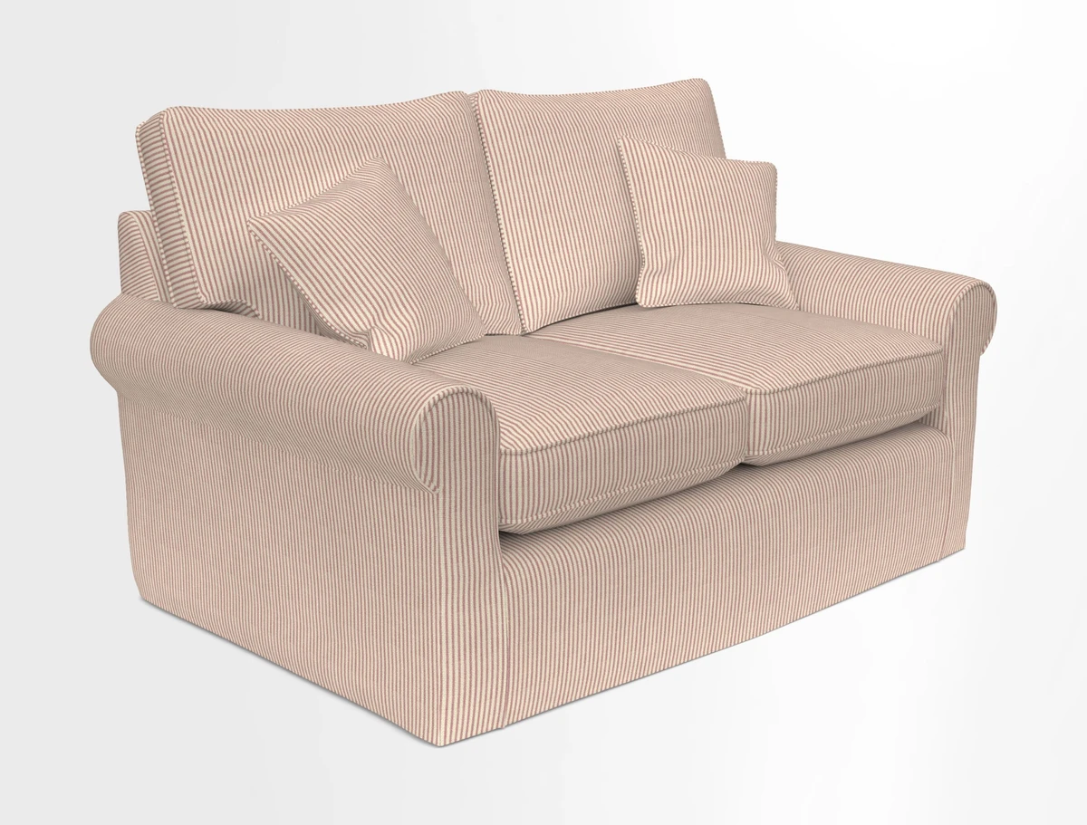 Bignor 3 Seater Sofa in V&A Drawn From Nature Oak Tree Gold. Loose cover option available