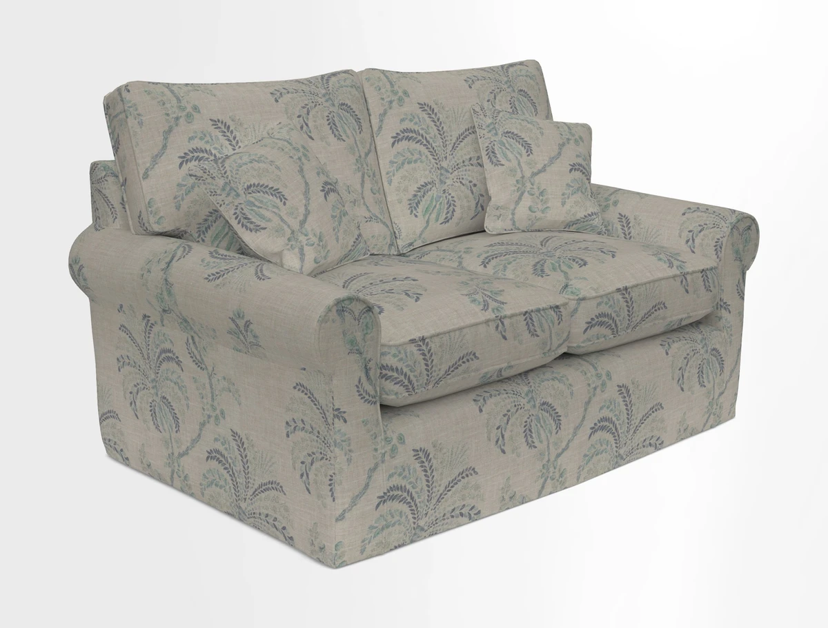 Bignor 3 Seater Sofa in V&A Drawn From Nature Oak Tree Gold. Loose cover option available