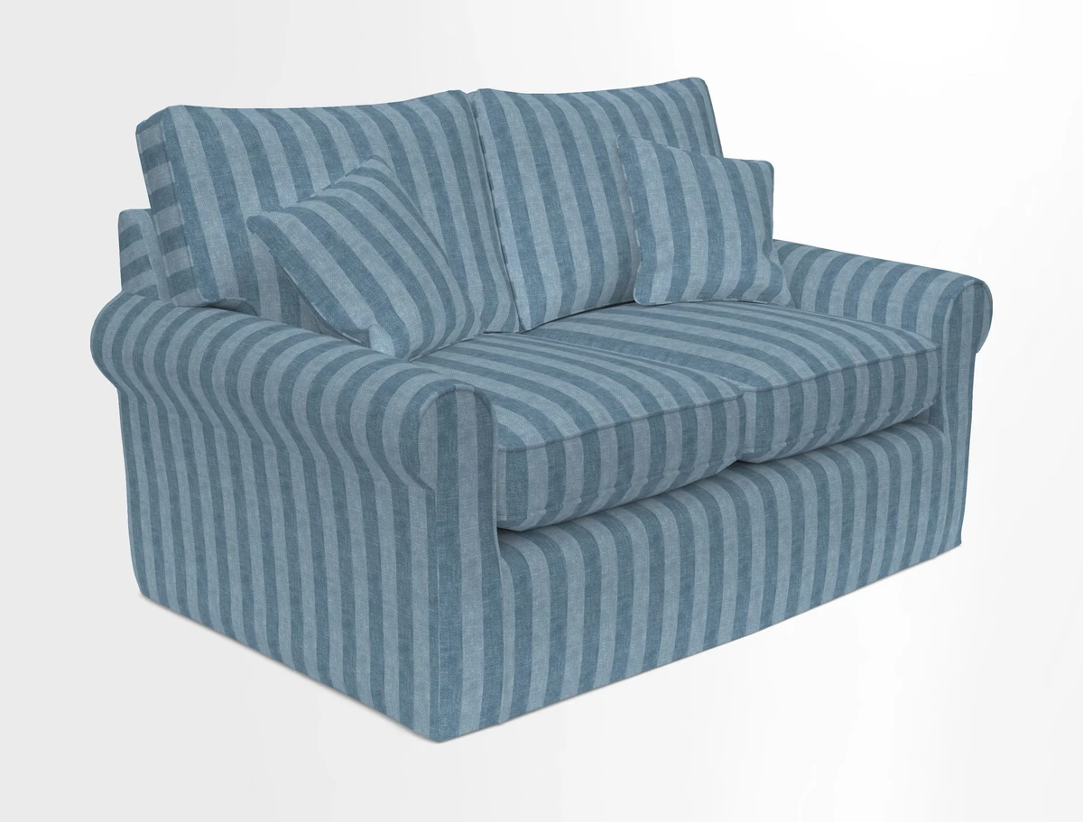 Bignor 3 Seater Sofa in V&A Drawn From Nature Oak Tree Gold. Loose cover option available