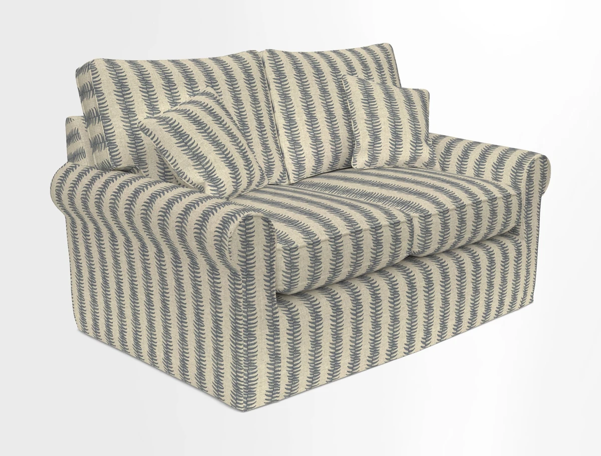 Bignor 3 Seater Sofa in V&A Drawn From Nature Oak Tree Gold. Loose cover option available