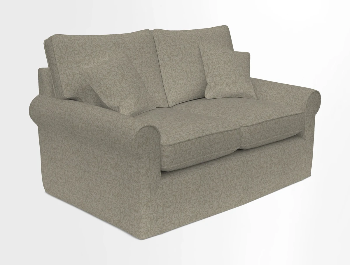 Bignor 3 Seater Sofa in V&A Drawn From Nature Oak Tree Gold. Loose cover option available