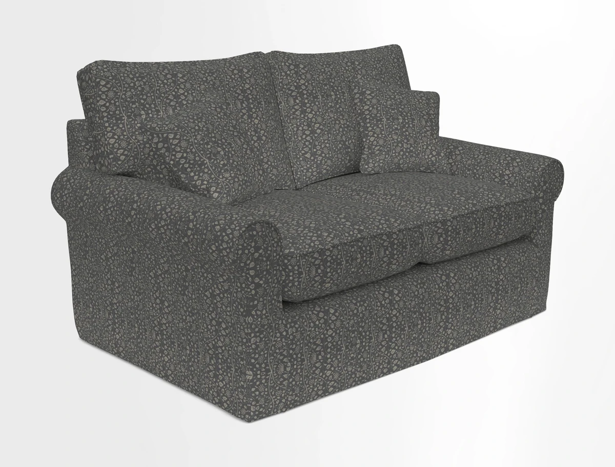 Bignor 3 Seater Sofa in V&A Drawn From Nature Oak Tree Gold. Loose cover option available
