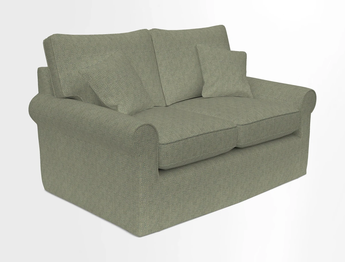 Bignor 3 Seater Sofa in V&A Drawn From Nature Oak Tree Gold. Loose cover option available