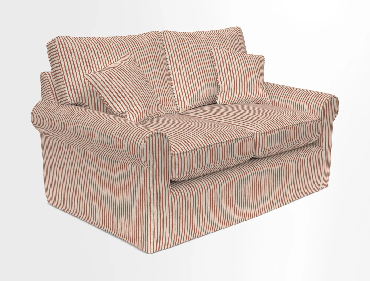 Bignor 3 Seater Sofa in V&A Drawn From Nature Oak Tree Gold. Loose cover option available