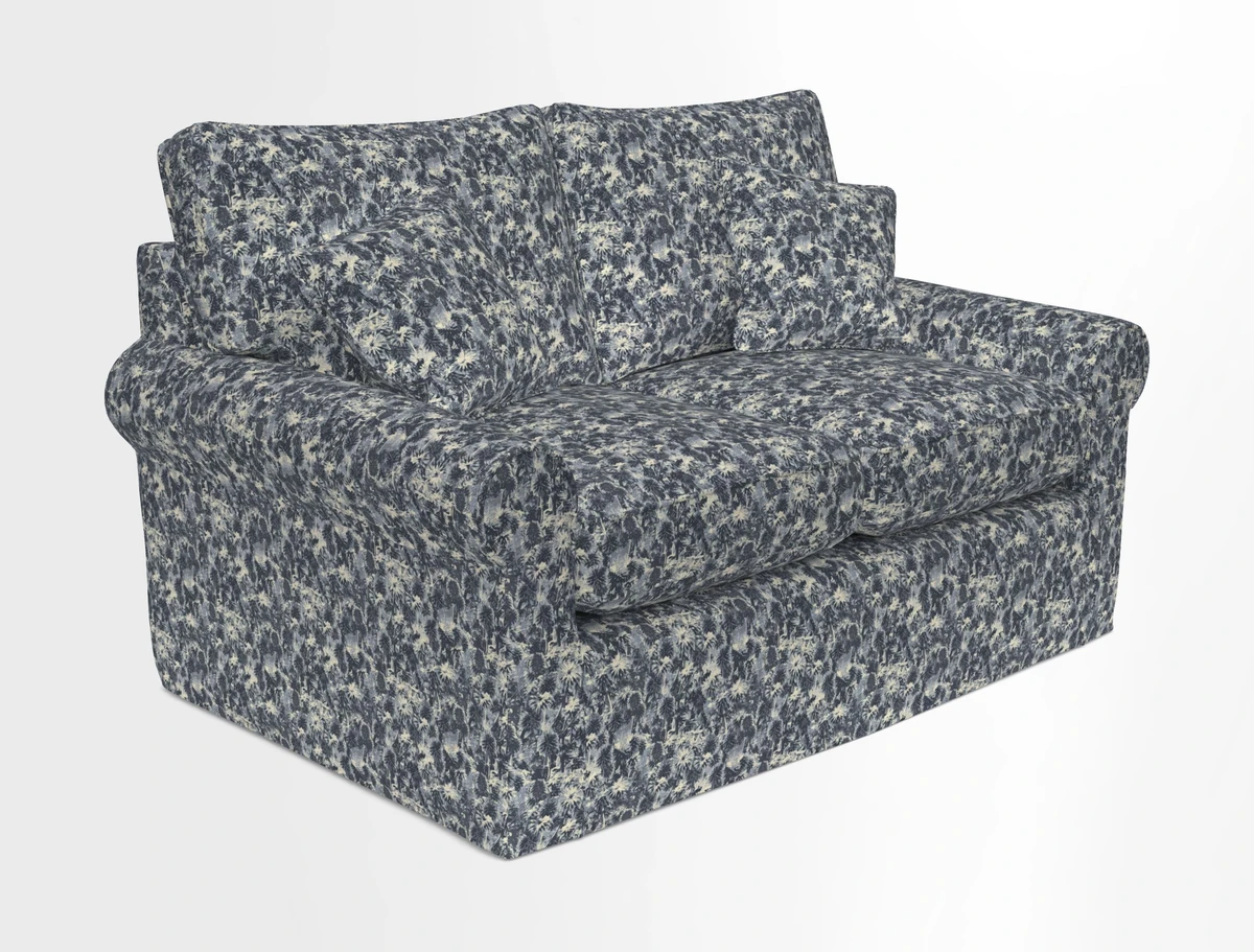 Bignor 3 Seater Sofa in V&A Drawn From Nature Oak Tree Gold. Loose cover option available