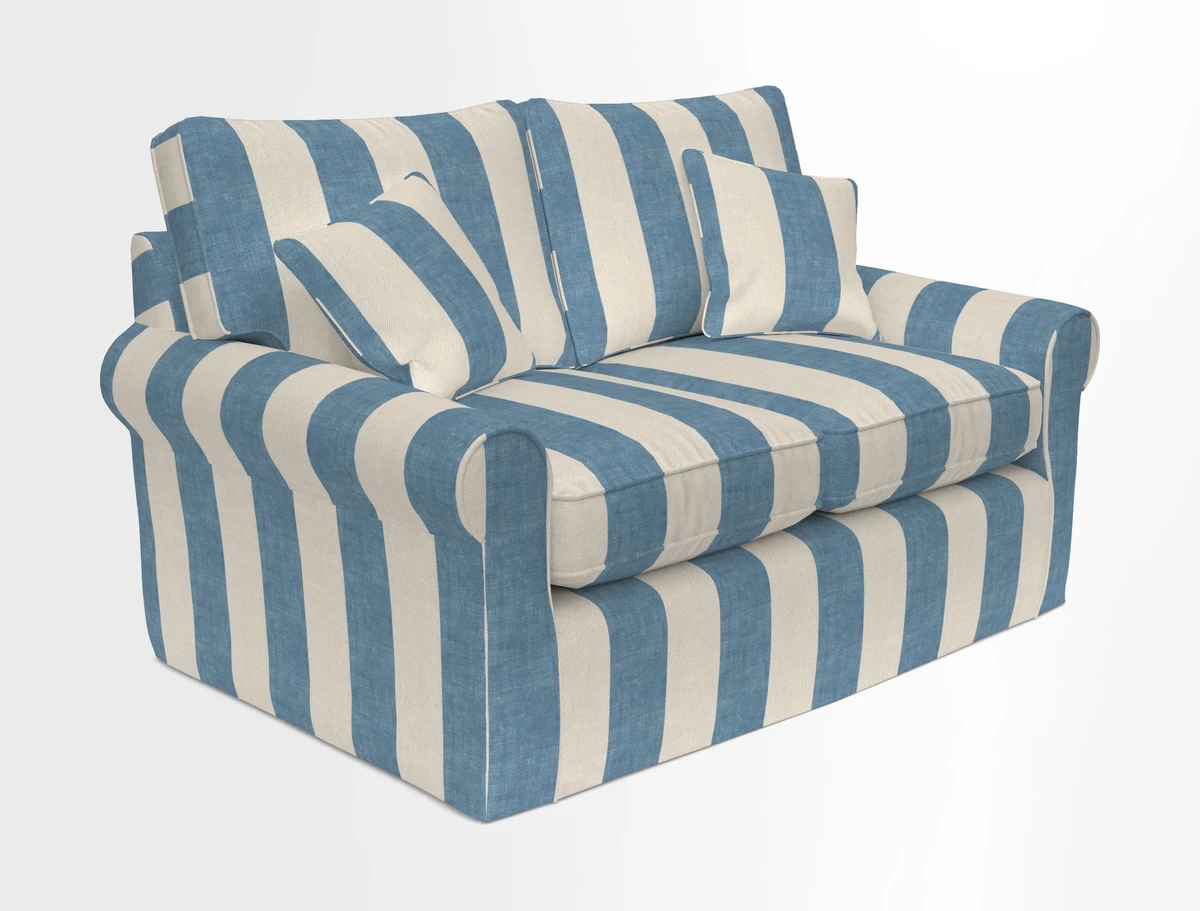 Bignor 3 Seater Sofa in V&A Drawn From Nature Oak Tree Gold. Loose cover option available