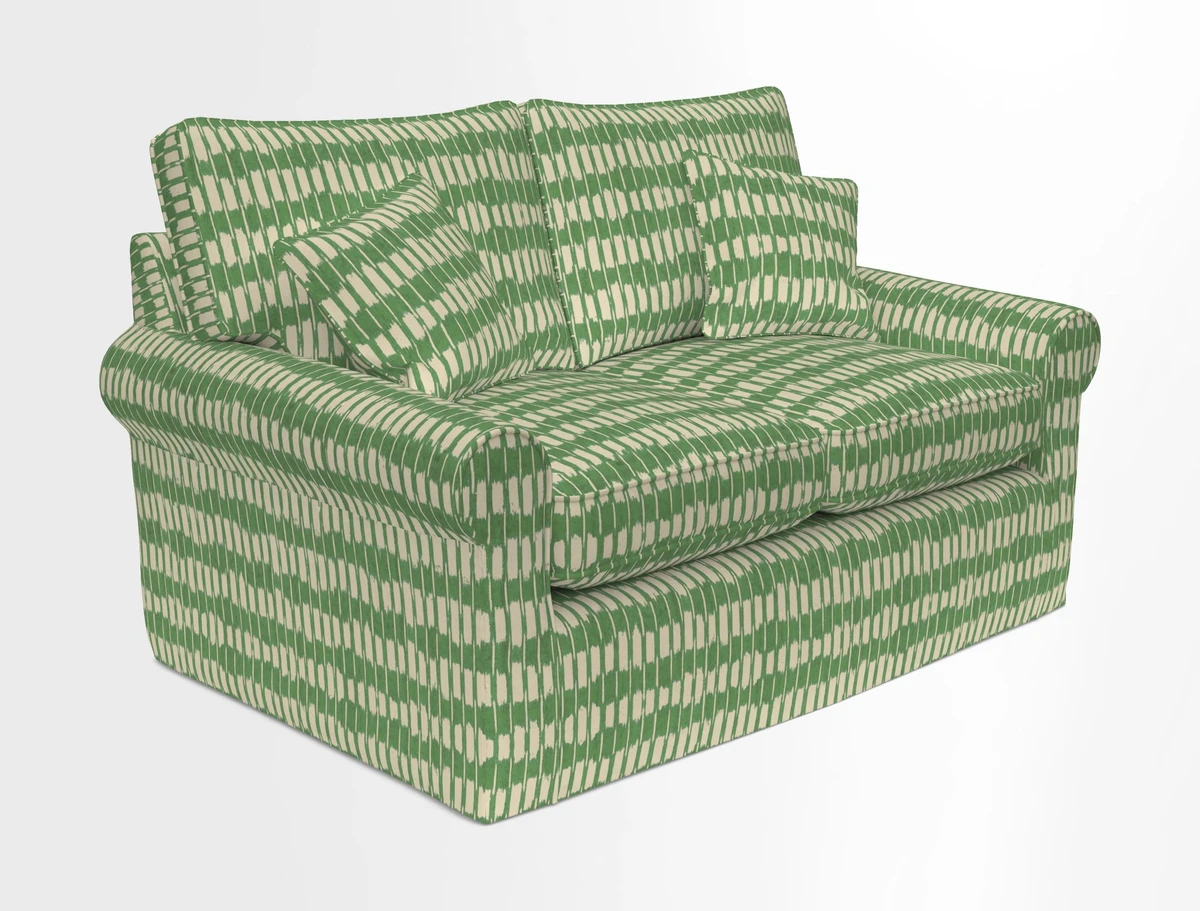 Bignor 3 Seater Sofa in V&A Drawn From Nature Oak Tree Gold. Loose cover option available