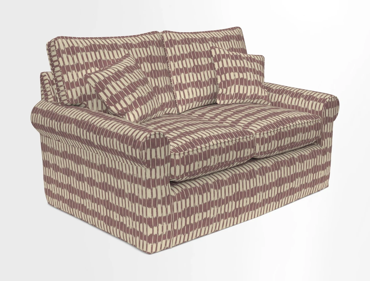 Bignor 3 Seater Sofa in V&A Drawn From Nature Oak Tree Gold. Loose cover option available