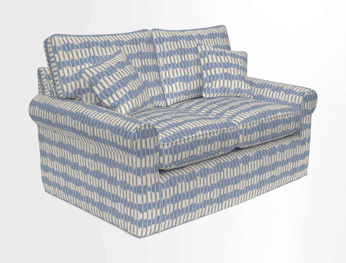 Bignor 3 Seater Sofa in V&A Drawn From Nature Oak Tree Gold. Loose cover option available