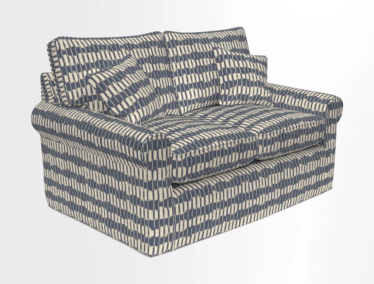 Bignor 3 Seater Sofa in V&A Drawn From Nature Oak Tree Gold. Loose cover option available