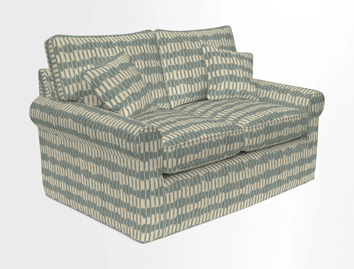 Bignor 3 Seater Sofa in V&A Drawn From Nature Oak Tree Gold. Loose cover option available