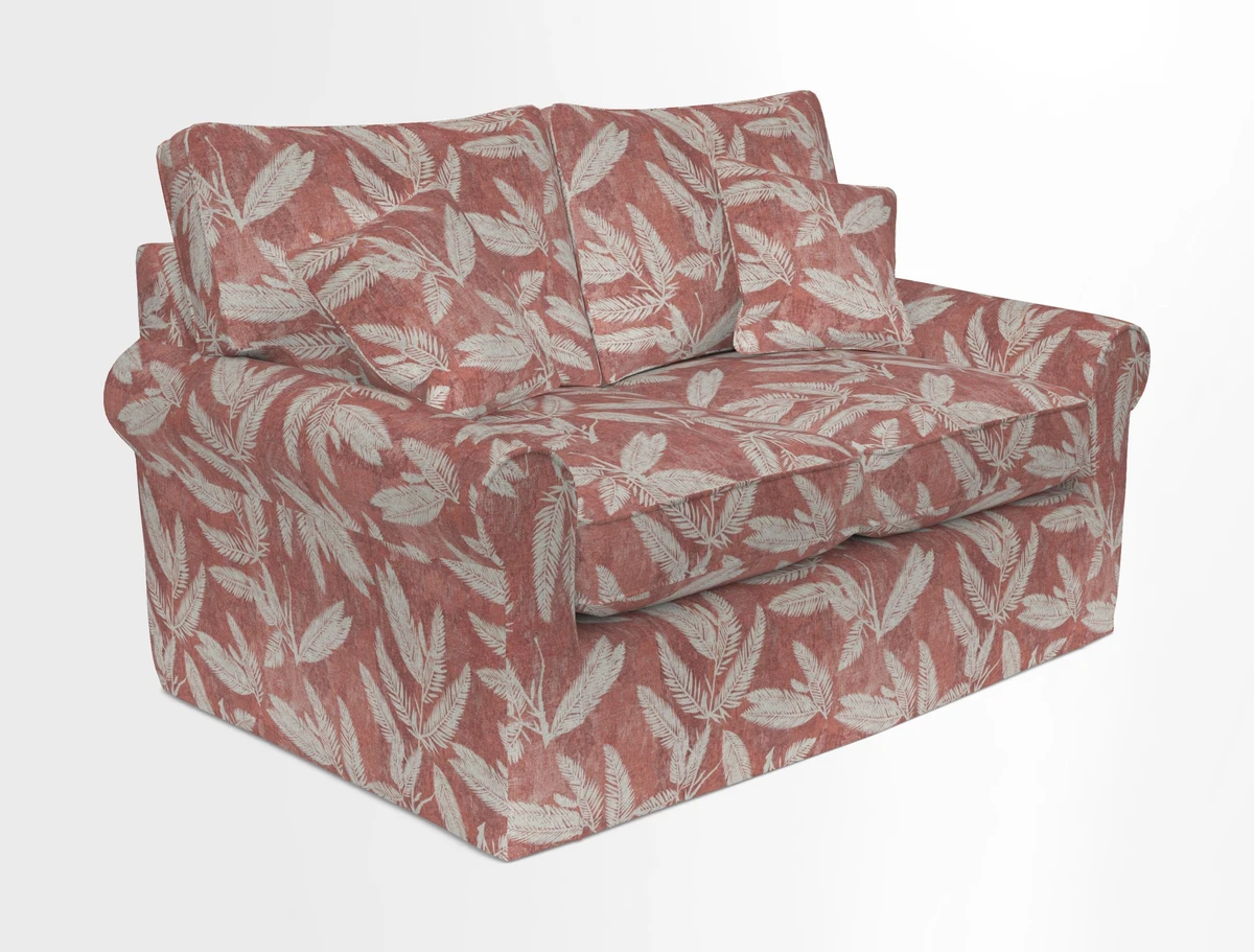 Bignor 3 Seater Sofa in V&A Drawn From Nature Oak Tree Gold. Loose cover option available
