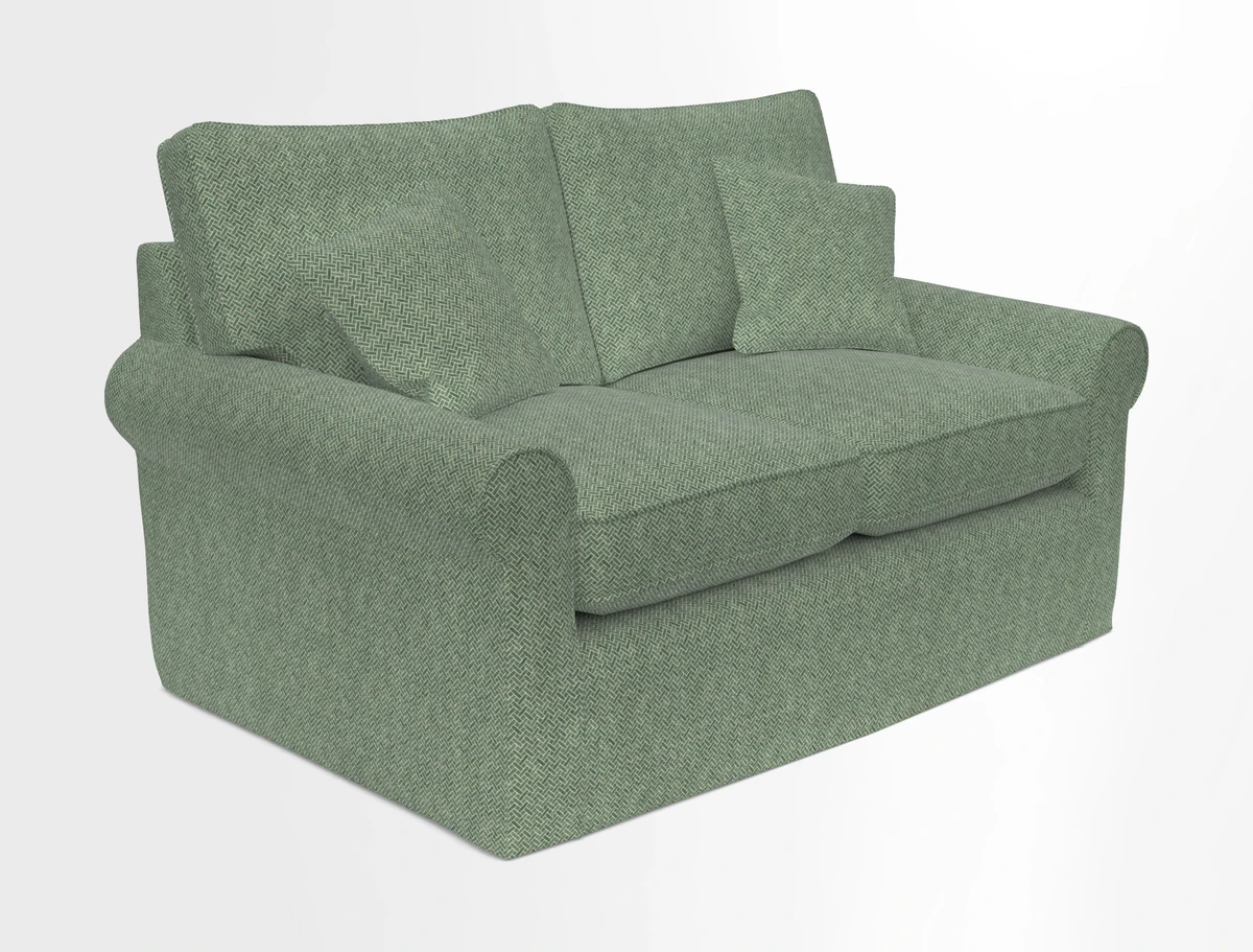 Bignor 3 Seater Sofa in V&A Drawn From Nature Oak Tree Gold. Loose cover option available