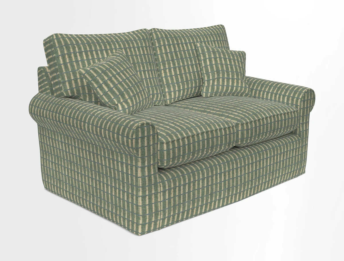 Bignor 3 Seater Sofa in V&A Drawn From Nature Oak Tree Gold. Loose cover option available