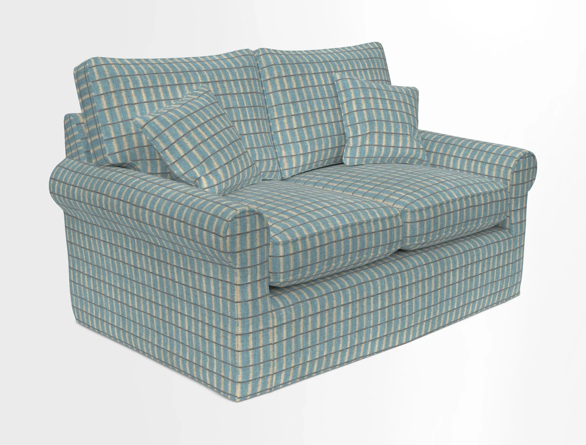 Bignor 3 Seater Sofa in V&A Drawn From Nature Oak Tree Gold. Loose cover option available