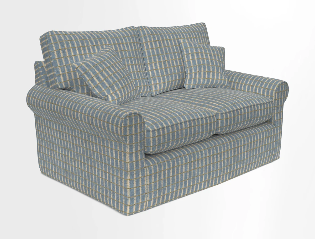Bignor 3 Seater Sofa in V&A Drawn From Nature Oak Tree Gold. Loose cover option available