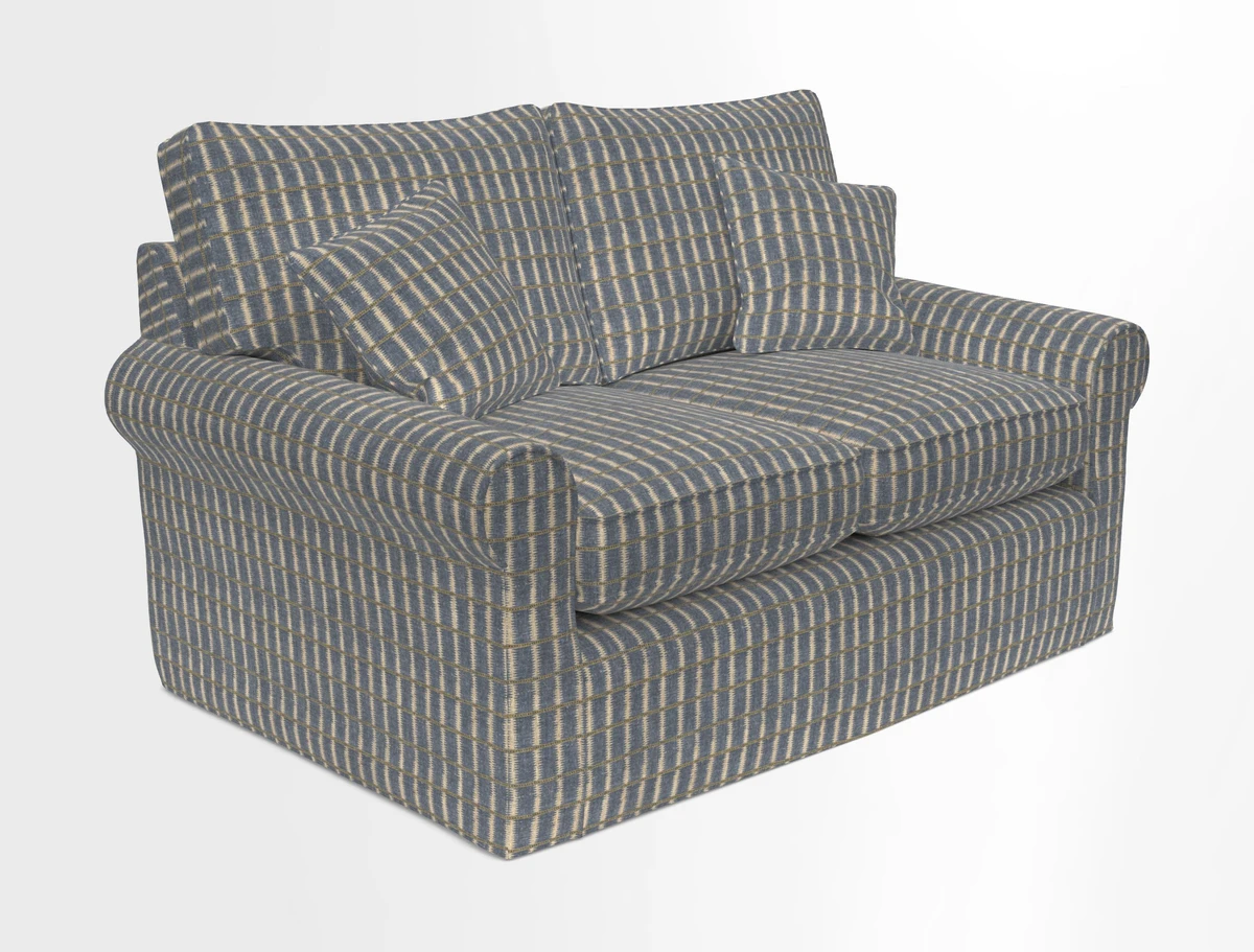 Bignor 3 Seater Sofa in V&A Drawn From Nature Oak Tree Gold. Loose cover option available