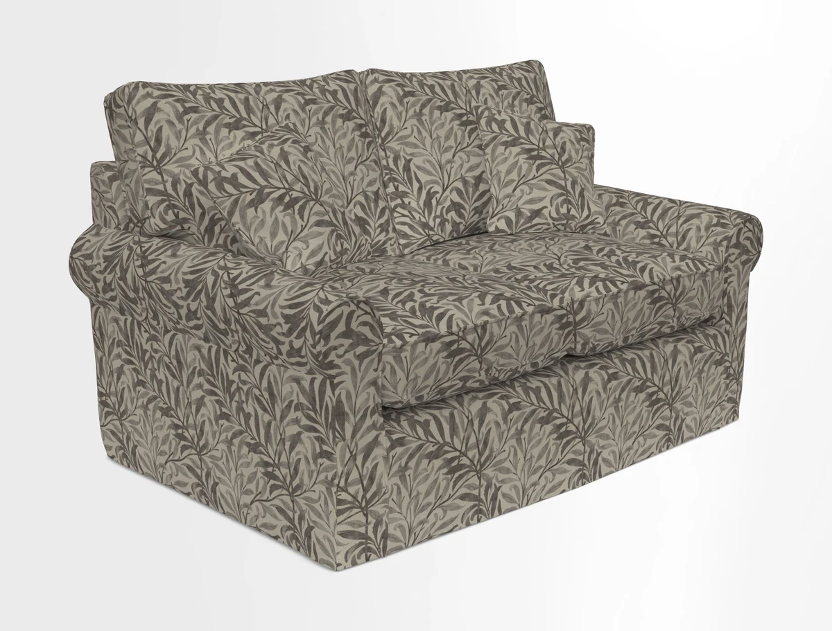 Bignor 3 Seater Sofa in V&A Drawn From Nature Oak Tree Gold. Loose cover option available