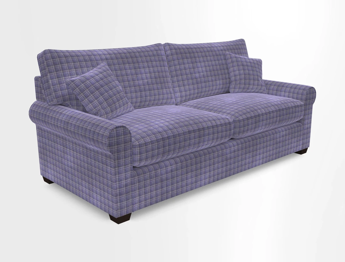 Bignor 3 Seater Sofa in V&A Drawn From Nature Oak Tree Gold. Loose cover option available
