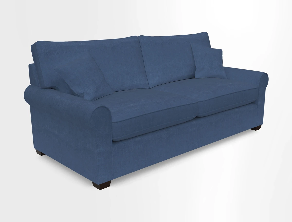 Bignor 3 Seater Sofa in V&A Drawn From Nature Oak Tree Gold. Loose cover option available