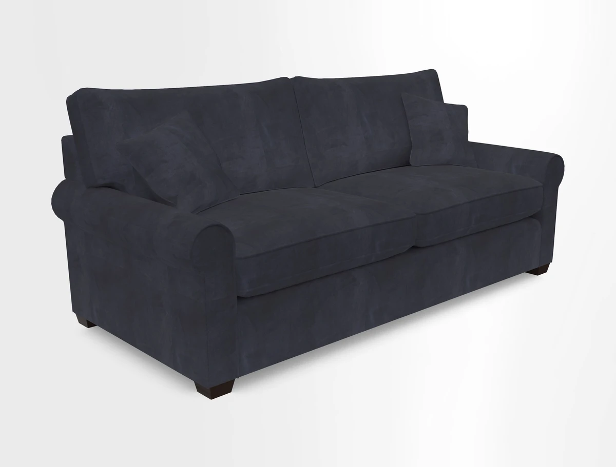 Bignor 3 Seater Sofa in V&A Drawn From Nature Oak Tree Gold. Loose cover option available