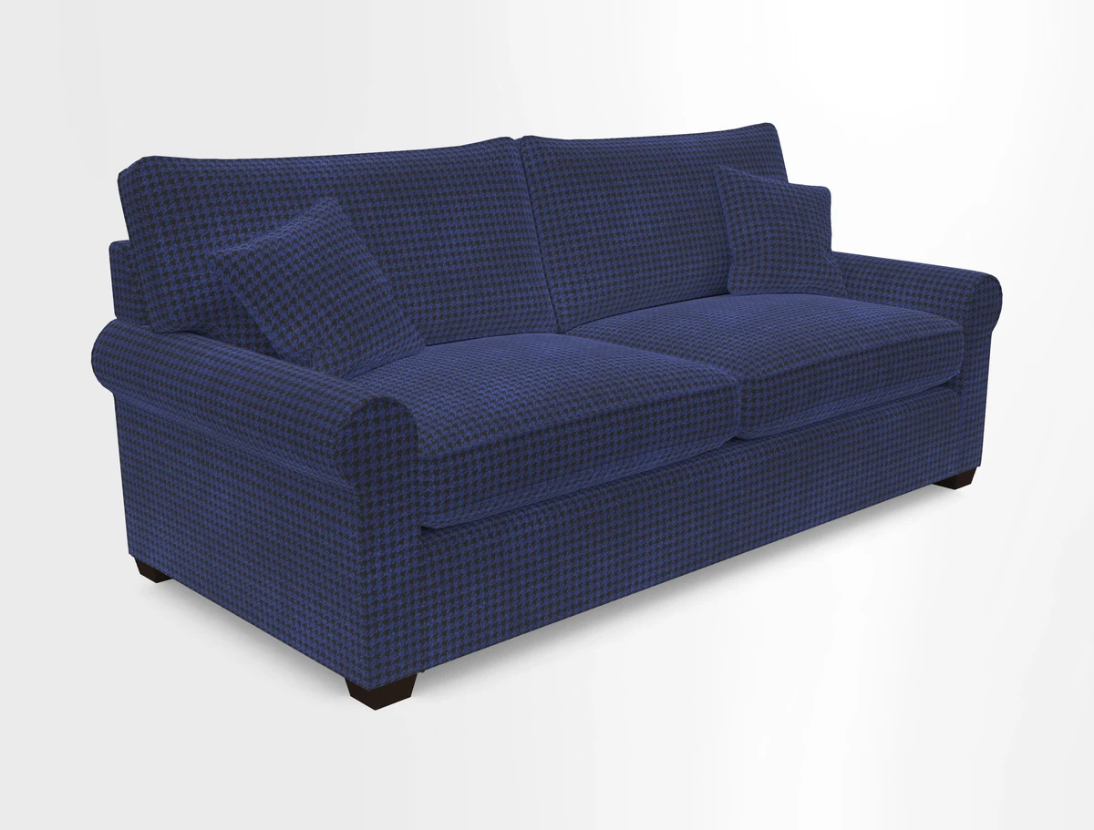 Bignor 3 Seater Sofa in V&A Drawn From Nature Oak Tree Gold. Loose cover option available