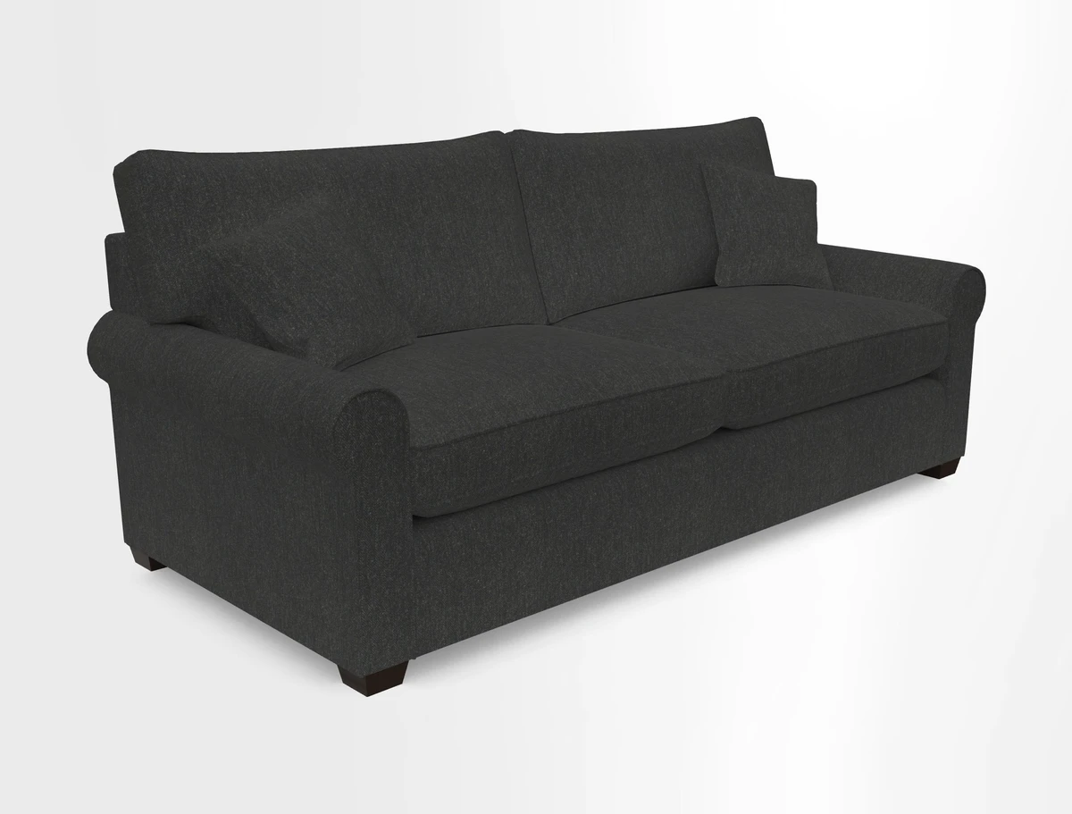 Bignor 3 Seater Sofa in V&A Drawn From Nature Oak Tree Gold. Loose cover option available