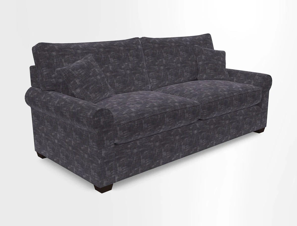 Bignor 3 Seater Sofa in V&A Drawn From Nature Oak Tree Gold. Loose cover option available