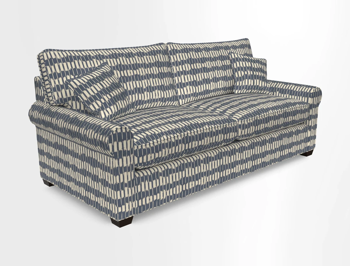 Bignor 3 Seater Sofa in V&A Drawn From Nature Oak Tree Gold. Loose cover option available