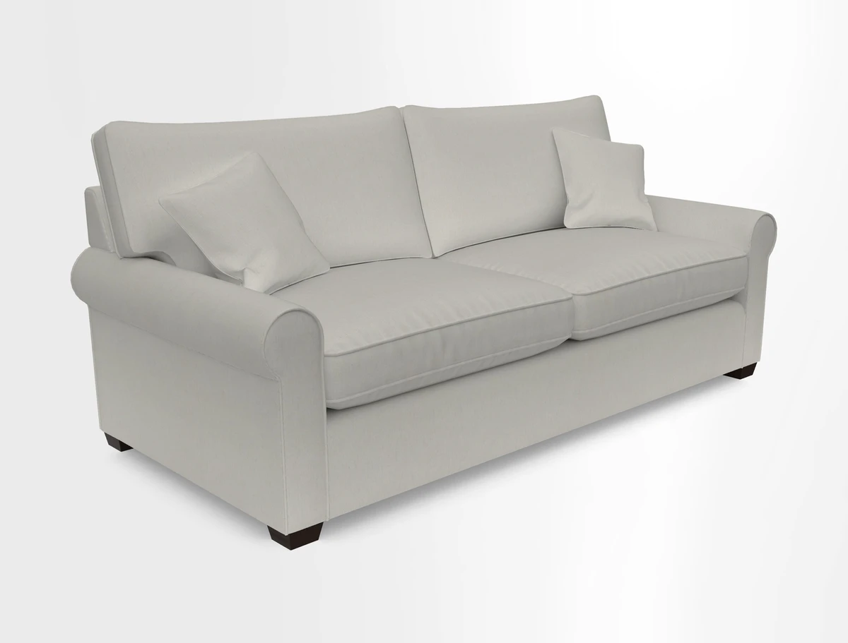 Bignor 3 Seater Sofa in V&A Drawn From Nature Oak Tree Gold. Loose cover option available