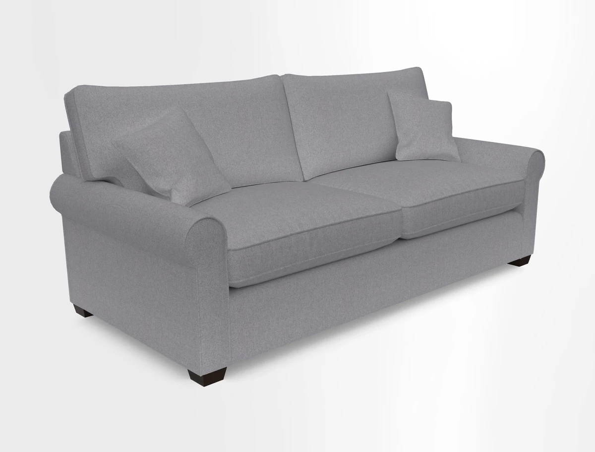 Bignor 3 Seater Sofa in V&A Drawn From Nature Oak Tree Gold. Loose cover option available