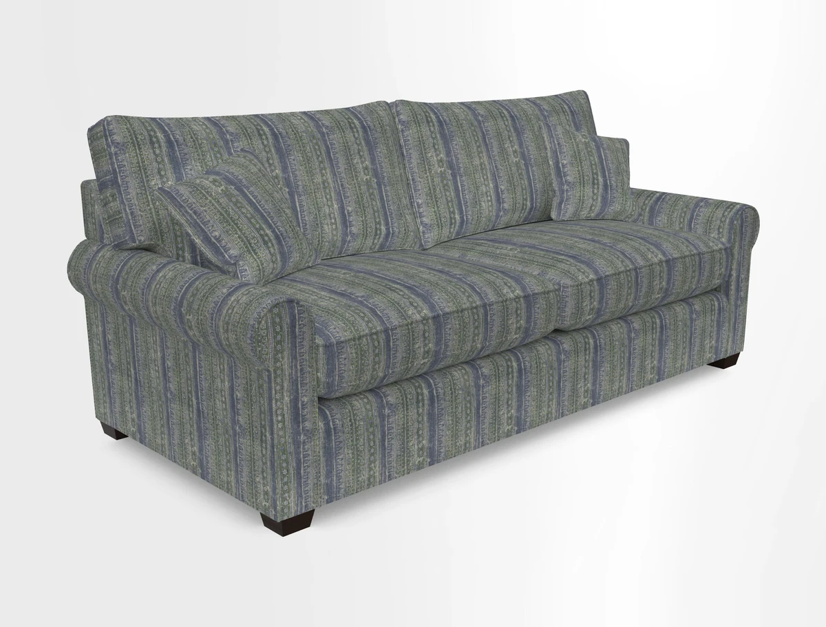 Bignor 3 Seater Sofa in V&A Drawn From Nature Oak Tree Gold. Loose cover option available