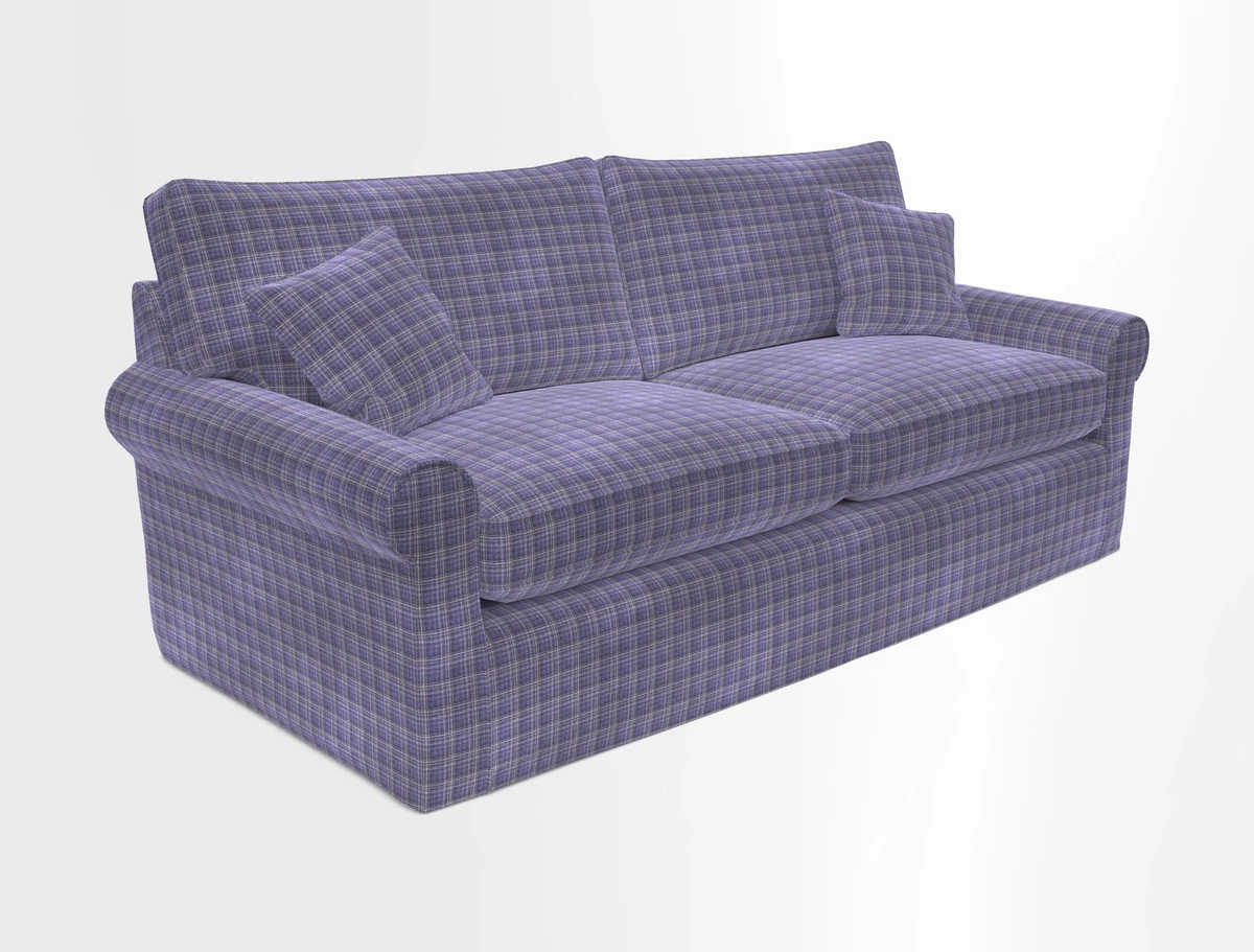 Bignor 3 Seater Sofa in V&A Drawn From Nature Oak Tree Gold. Loose cover option available