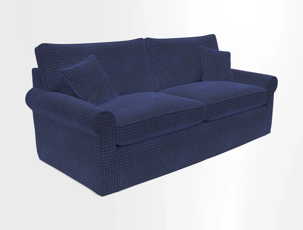 Bignor 3 Seater Sofa in V&A Drawn From Nature Oak Tree Gold. Loose cover option available