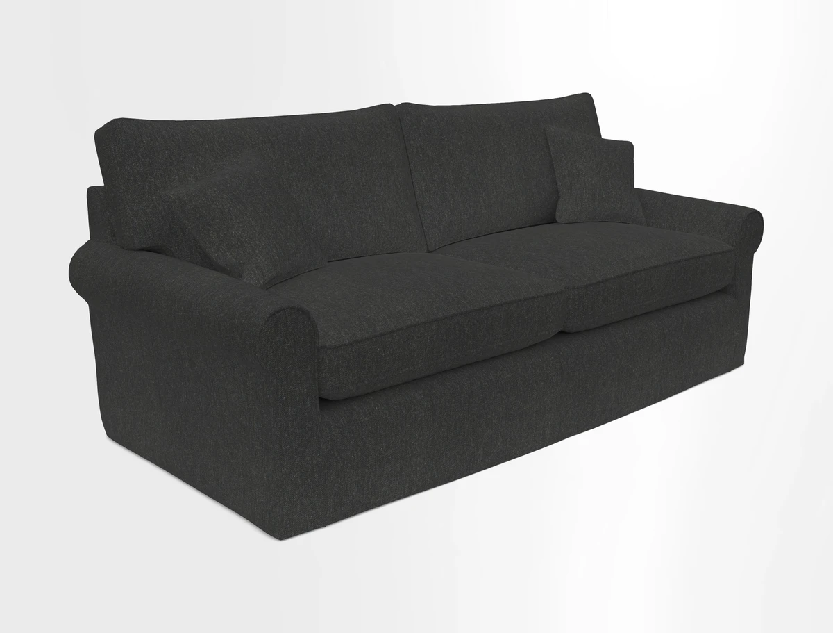 Bignor 3 Seater Sofa in V&A Drawn From Nature Oak Tree Gold. Loose cover option available