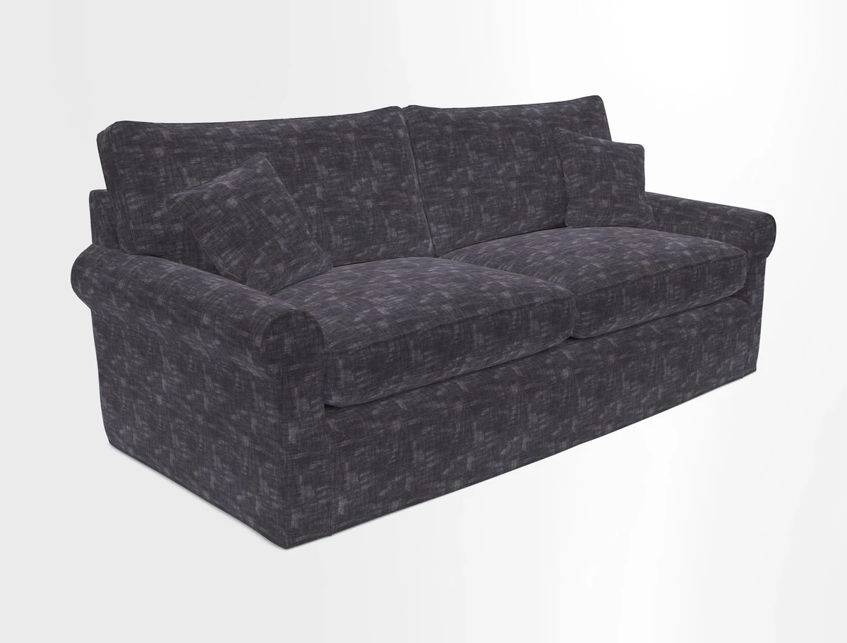 Bignor 3 Seater Sofa in V&A Drawn From Nature Oak Tree Gold. Loose cover option available