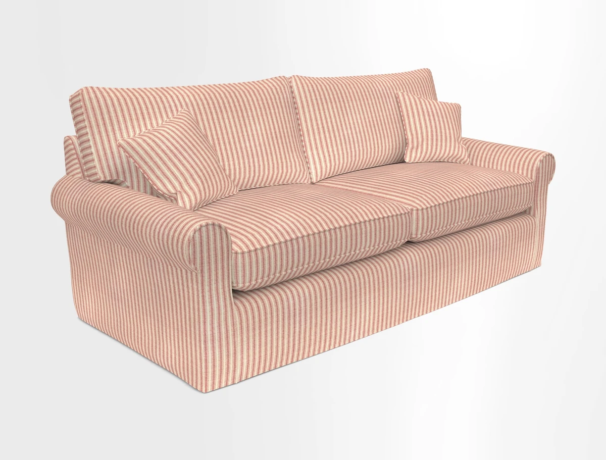 Bignor 3 Seater Sofa in V&A Drawn From Nature Oak Tree Gold. Loose cover option available
