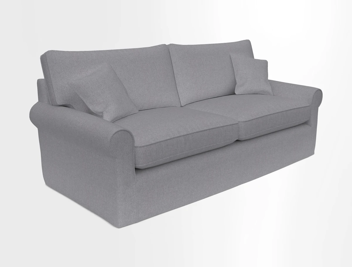 Bignor 3 Seater Sofa in V&A Drawn From Nature Oak Tree Gold. Loose cover option available