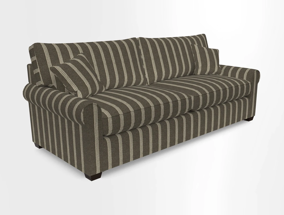 Bignor 3 Seater Sofa in V&A Drawn From Nature Oak Tree Gold. Loose cover option available