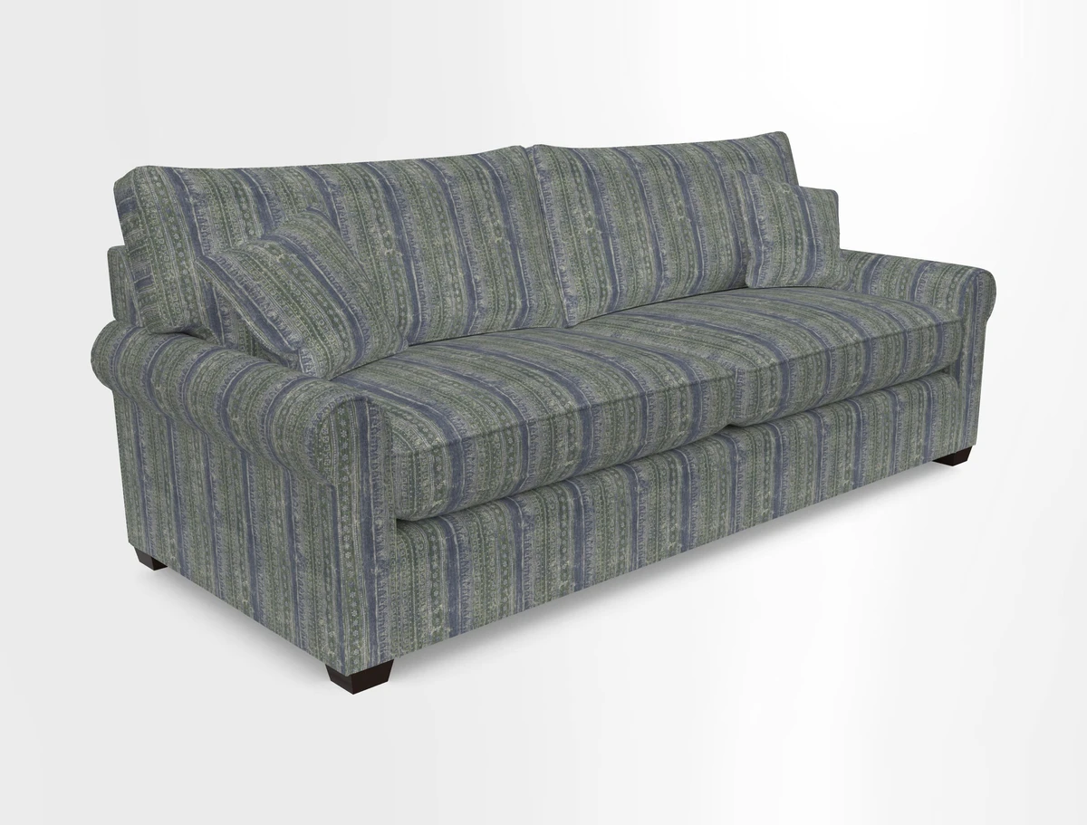 Bignor 3 Seater Sofa in V&A Drawn From Nature Oak Tree Gold. Loose cover option available
