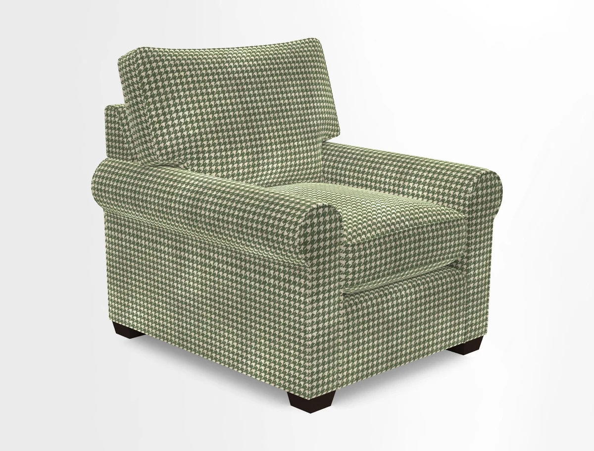 Bignor Chair in Two Tone Plain Biscuit. Loose cover option available