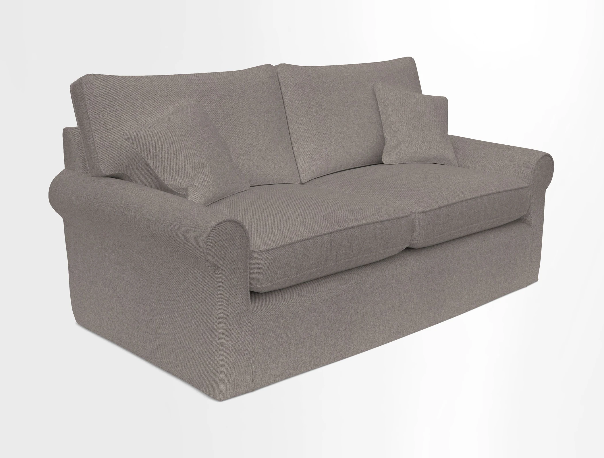 Bignor 3 Seater Sofa in V&A Drawn From Nature Oak Tree Gold. Loose cover option available